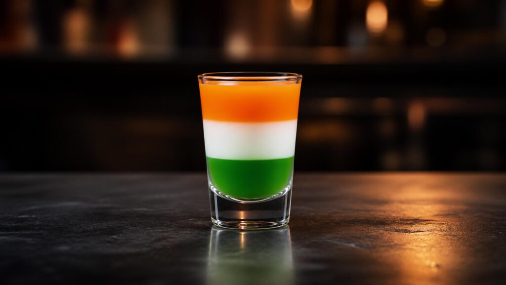 Irish Flag Shot recipe