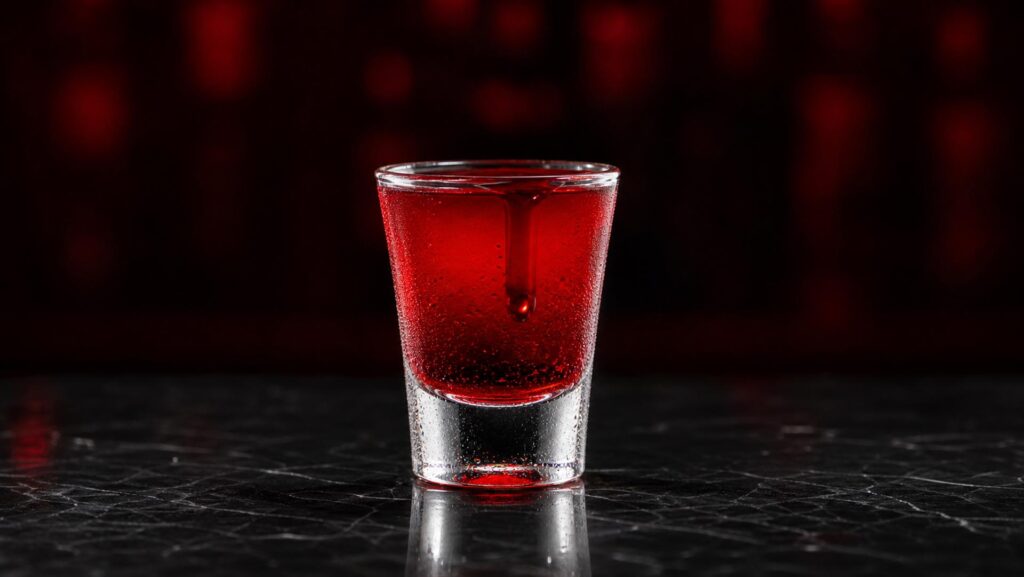 Vampire’s Kiss Shot recipe